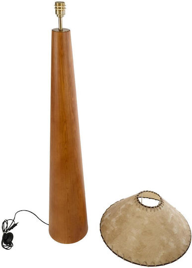 GloboStar Maspalomas Floor Lamp H145xW55cm. with Socket for Bulb E27 Beige