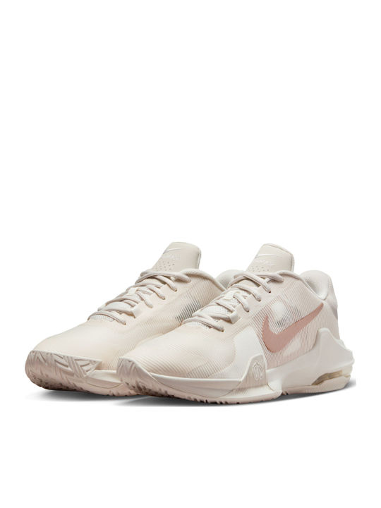 Air Max Impact 4 Χαμηλά Μπασκετικά Παπούτσια Μπεζ