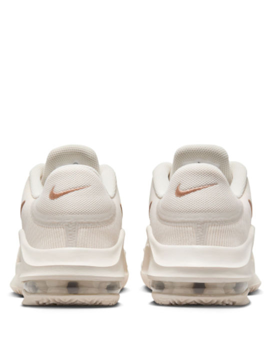 Air Max Impact 4 Χαμηλά Μπασκετικά Παπούτσια Μπεζ
