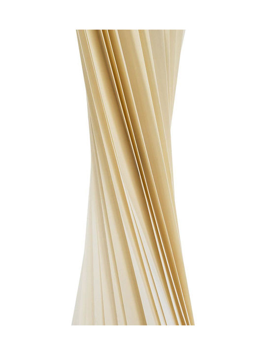 GloboStar Praia Floor Lamp H145xW25cm. with Socket for Bulb E27 Beige