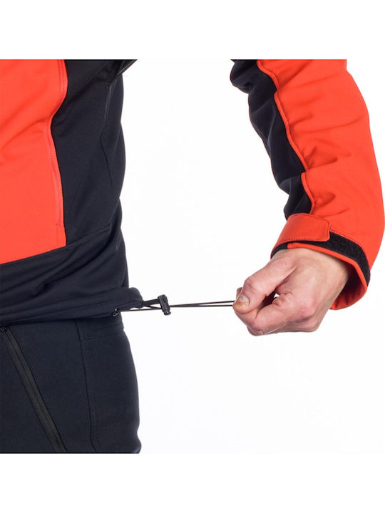 Geci Barbati Softshell Waterproof și cu protecție împotriva vântului Culoare Full Face Roșu