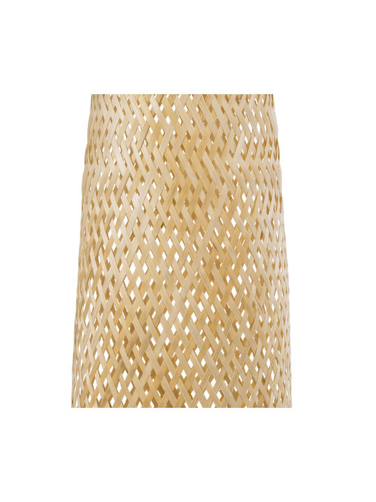 GloboStar Mamizu Floor Lamp H93xW28cm. with Socket for Bulb E27 Beige