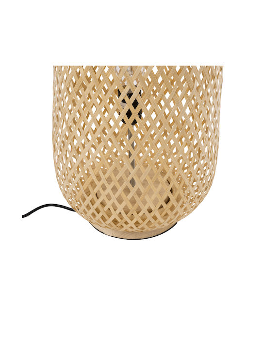 GloboStar Mamizu Floor Lamp H93xW28cm. with Socket for Bulb E27 Beige