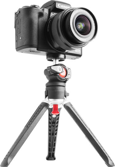 Yenkee Selfie Stick Cell Phone Tripod Bluetooth with Lighting Black