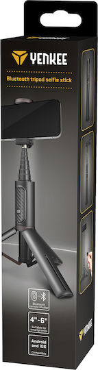 Yenkee Selfie-Stick Handy-Stative Bluetooth-Schwarz