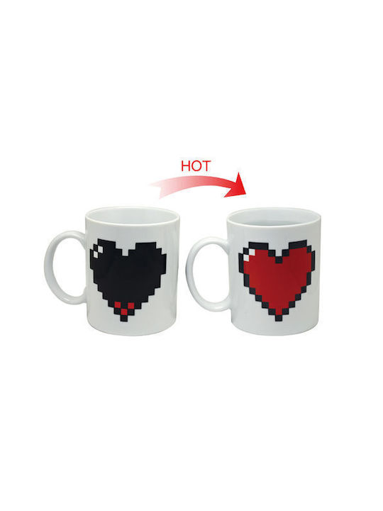 Kikkerland Heat Change Mug from Porcelain