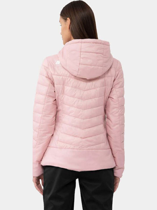 4F F279 Jacket Puffer Pink