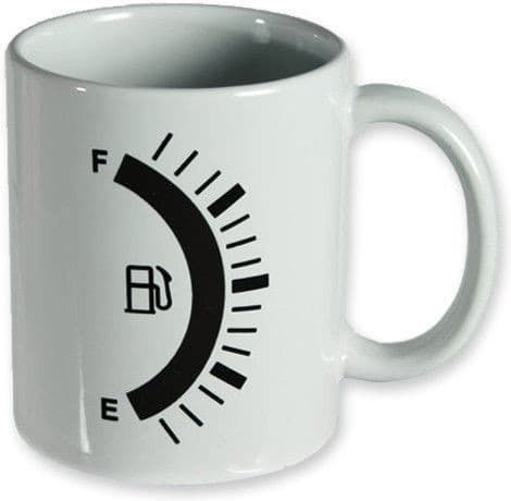 Out of the Blue Heat Change Ceramic Red Mug
