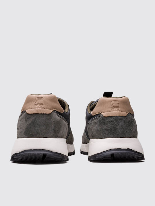 Theq Run Bărbați Adidași Olive / Grey