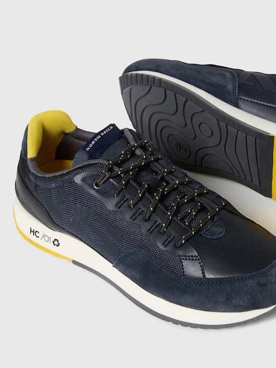 Ανδρικά Sneakers Navy / Yellow