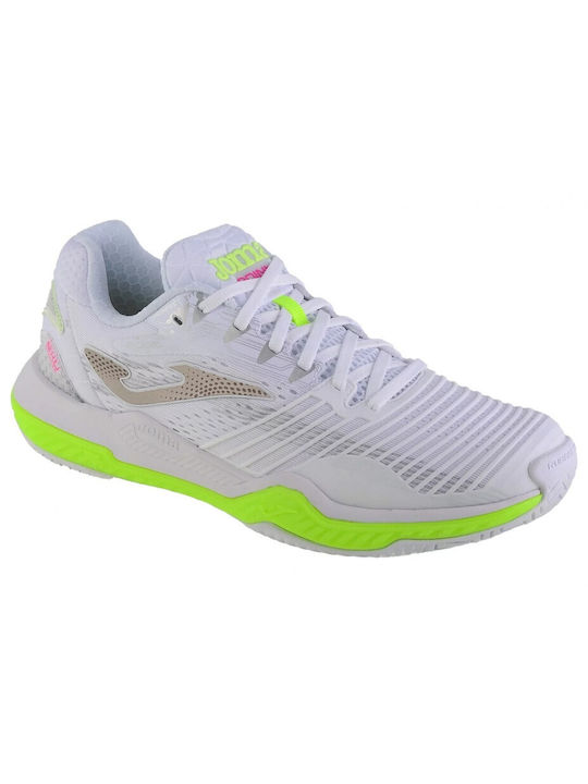 Joma Tpoint Lady 2302 Women's Tennis Shoes for All Courts White