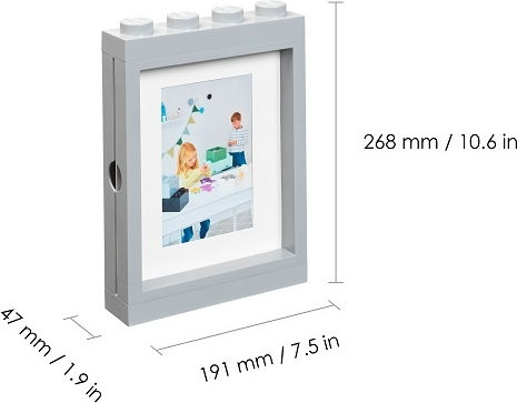 LEGO Plastic Photo Frame 10x15cm