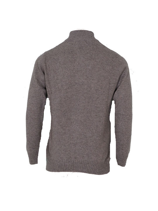 Privato Herren Langarm-Pullover Grey.