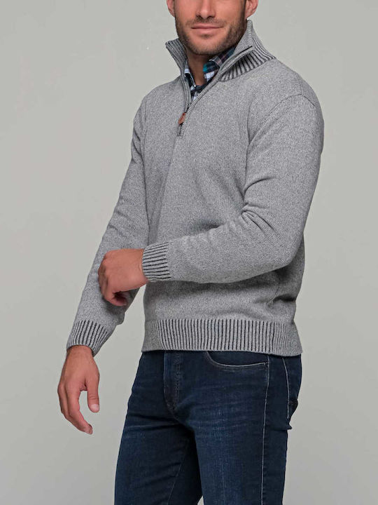 Long Sleeve Sweater Fiore/30z ΓKPI MEΛANZE