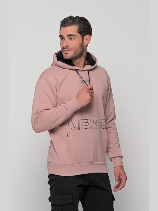 Ndc Men's Sweatshirt with Hood Pink