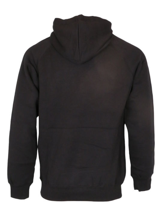 Privato Herren Sweatshirt mit Kapuze black