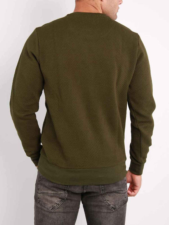 Petrol Industries Herren Sweatshirt Petrol | Khaki