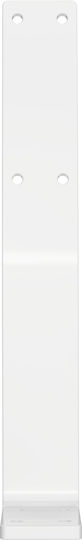 ML-Design Regalhalterungen aus Edelstahl in Blau Farbe 345x90mm 2Stück 490009802
