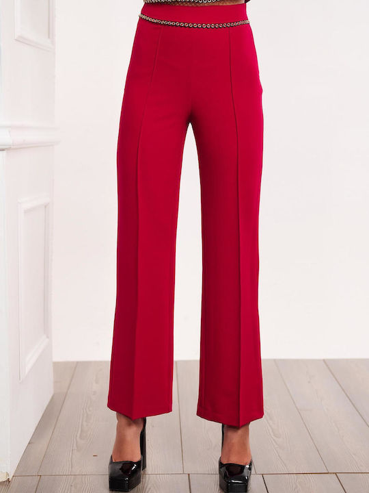 Emporio Grama Women's Fabric Trousers