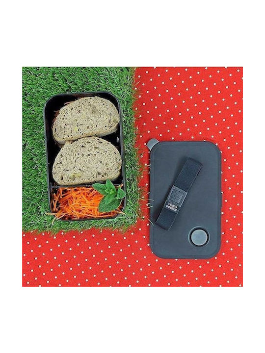 Yoko Design Plastic Lunch Box Blue 1000ml