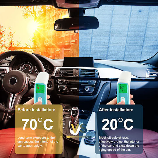 Autoline Interner Auto-Windschutzscheibenschutz mit Saugnapf 145x70cm