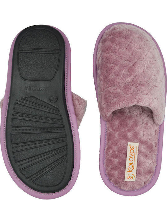 Anatomische Damen Hausschuhe Rosa