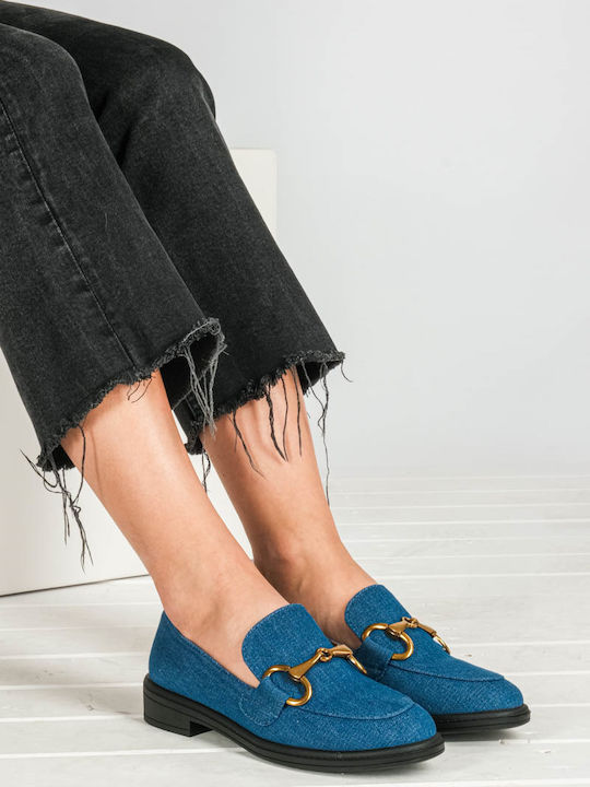 Дамски Loafers в Син Цвят