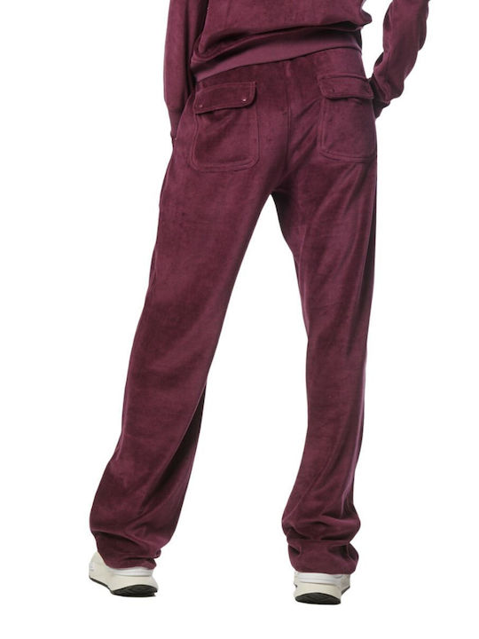 Sweatpants Jogger Velvet Grape Mauve