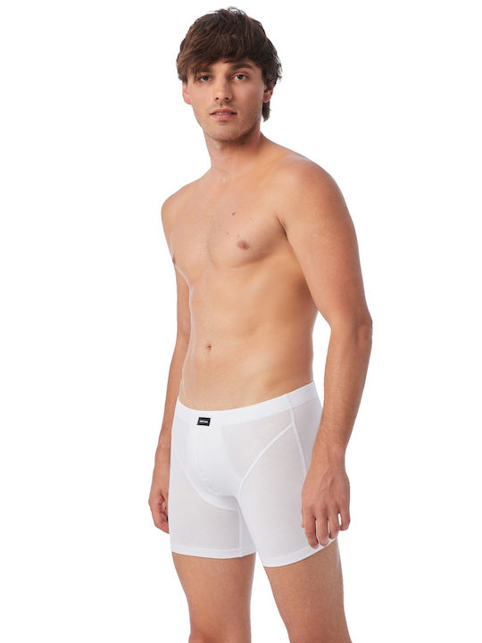 Minerva Men's Boxers 2Pack White