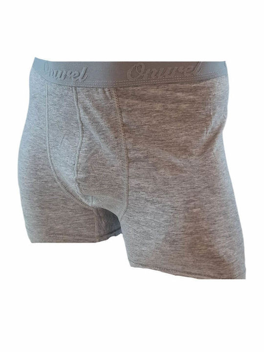 Men's Boxer Grey with Patterns