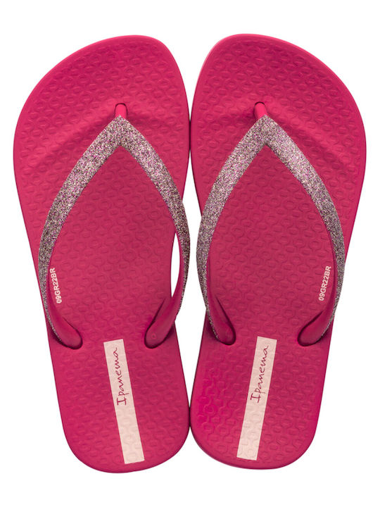 Kids' Flip Flops Fuchsia