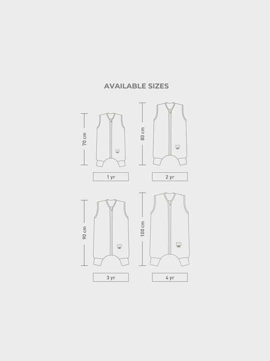 Nuvita Winter Sleeping Bag with Feet 2.5 Tog English Rose