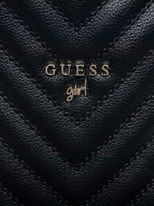 Guess Damen Tasche Rucksack Schwarz