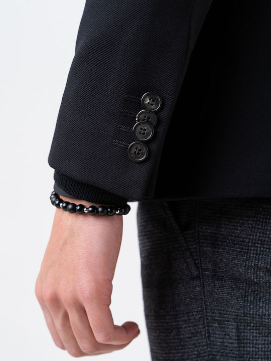 Men's Suit Jacket Regular Fit Black