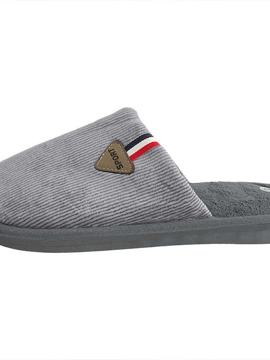 Ustyle Men's Slipper Gray