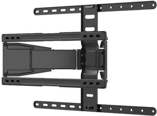 Sbox PLB-79464 Βάση Τηλεόρασης Τοίχου έως 90" και 50kg Μαύρο