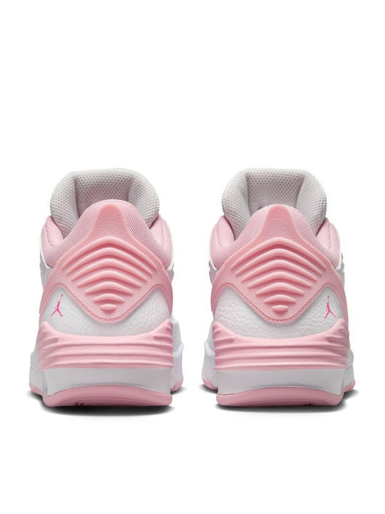 Max Aura Kids Sports Basketball Shoes with Laces White