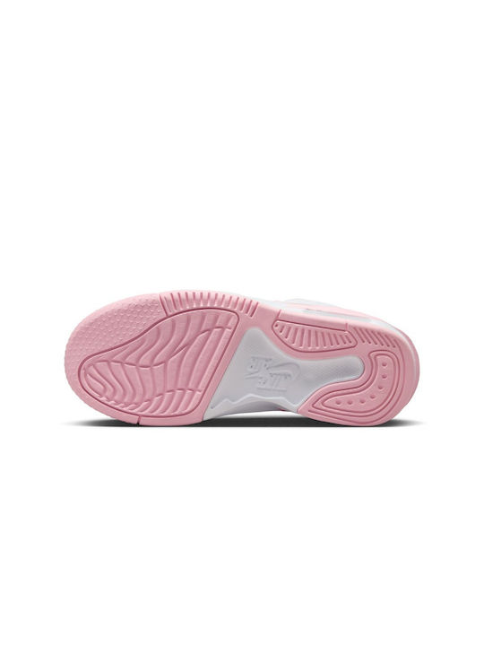 Max Aura Kids Sports Basketball Shoes with Laces White