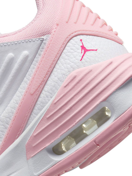 Max Aura Kids Sports Basketball Shoes with Laces White