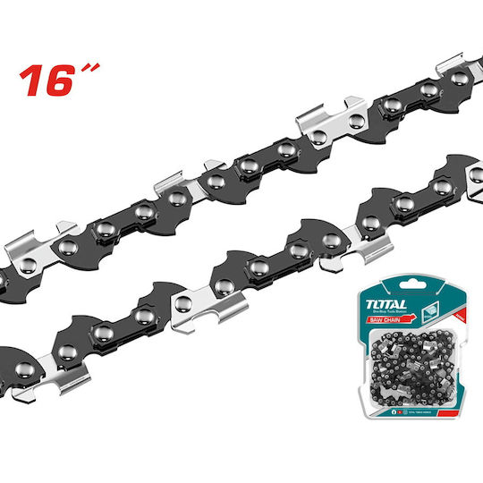 Total TGTSC51603 Chainsaw Chain with Pitch 3/8", Gauge .043"-1.1mm & Number of Guides 50E