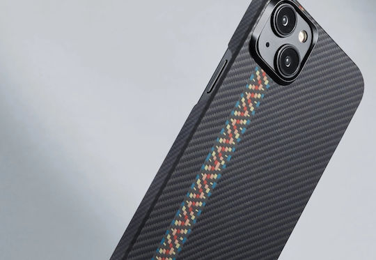Pitaka Fusion Weaving Magez Back Cover Aramid Fiber 0.95mm Πολύχρωμο (iPhone 15 Plus)