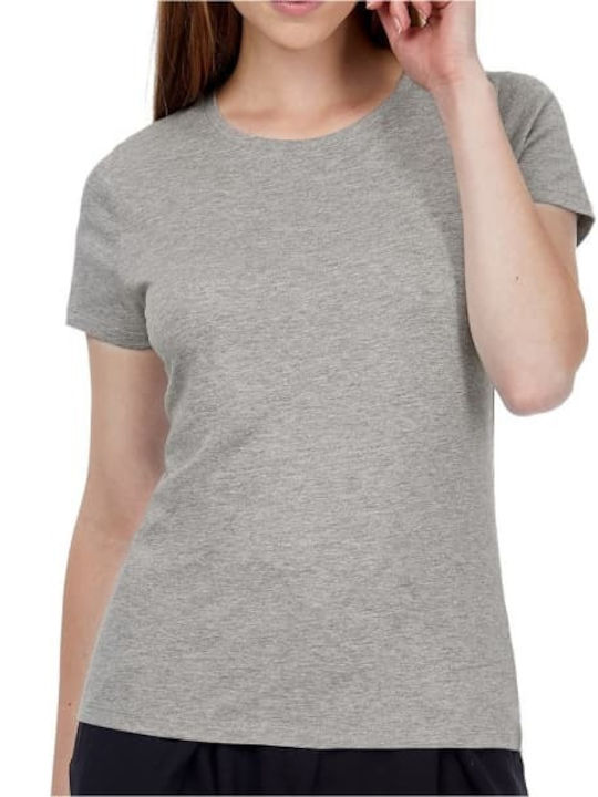 Γυναικείο T-shirt Μαύρο Βαμβακερό