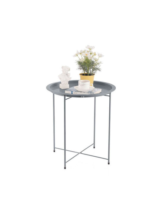 Rund Beistelltisch Wr Grey L47xB47xH50cm