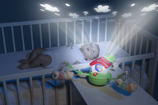 Chicco Μόμπιλε Κούνιας με Περιστροφή / με Προτζέκτορα Μελισσούλες για Νεογέννητα