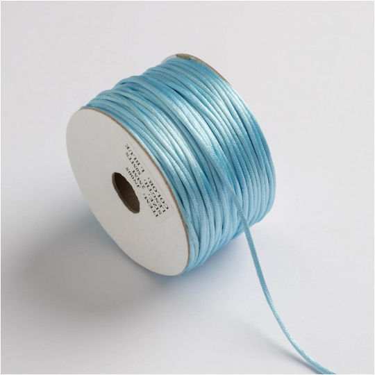 Kyriacou Lace Satin Blue 2mm x 50m