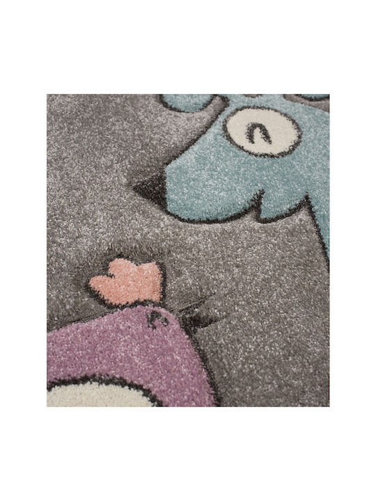 Viokarpet Yolo Covor Pentru Copii 295 Gri 140x200cm