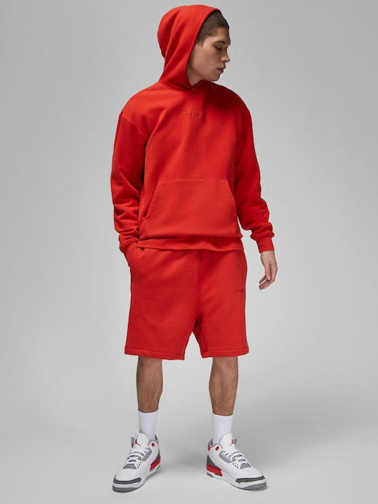 Sweatshirts für Herren mit Kapuze Rot