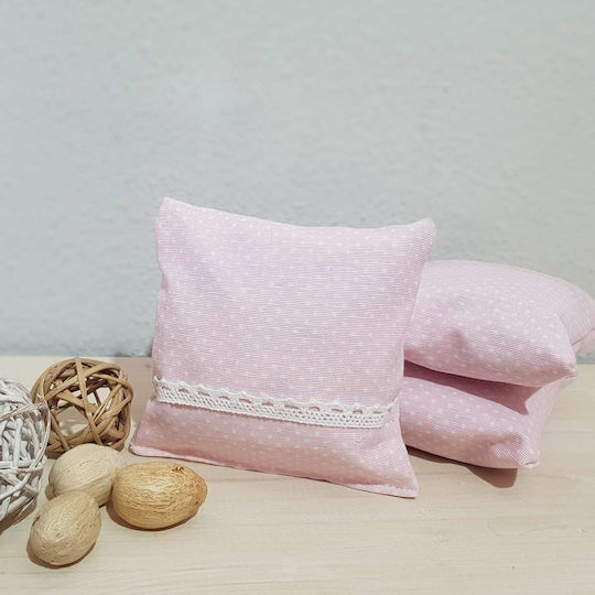 Taufgeschenke mit Kopfkissen aus Stoff 10 Stück 14x14cm