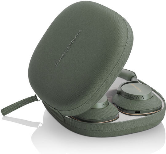 Bowers & Wilkins PX7 S2e Kabellos / Kabelgebunden Über Ohr Kopfhörer mit 30 Stunden Betriebszeit und Quick Charge Forest Green