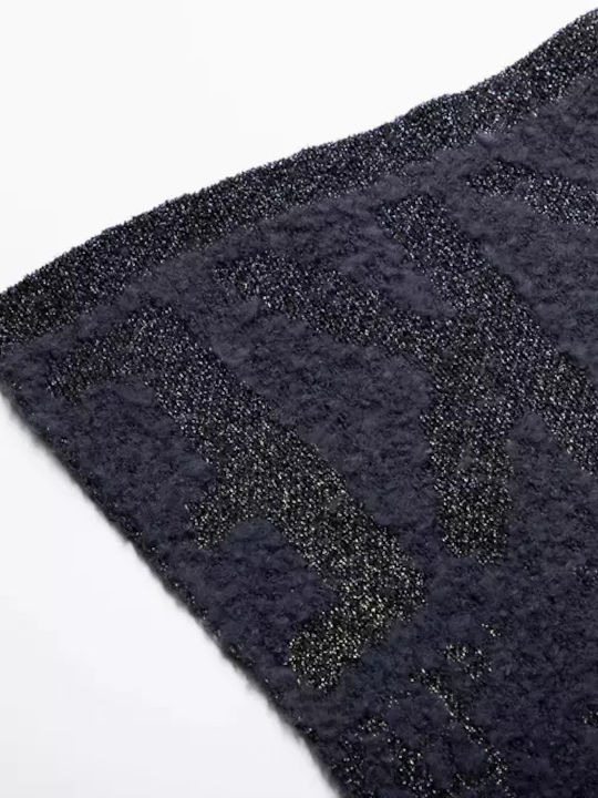 Anekke Women's Wool Scarf Navy Blue